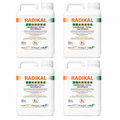 Désherbant Glyphosate Radikal 4X5L Herbicide Pour Mauvaises Herbes